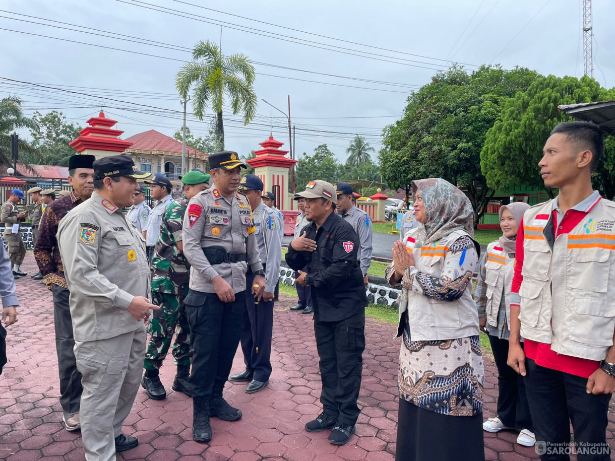 2 Maret 2024 - Apel Gelar Pasukan Operasi Keselamatan Sigitijai Ta 2024 Dan Pencananaan Aksi Keselamatan Jalan, Keselamatan Berlalu Lintas Guna Terwujudnya Indonesia Maju Di Lapangan Polres Sarolangun