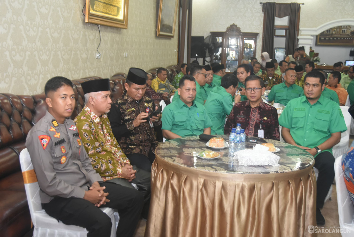 8 Agustu 2025 - Penandatanganan Kerjasama Antara Pemerintah Kabupaten Sarolangun dengan Pemerintah Kabupaten Batanghari di Rumah Dinas Bupati Sarolangun