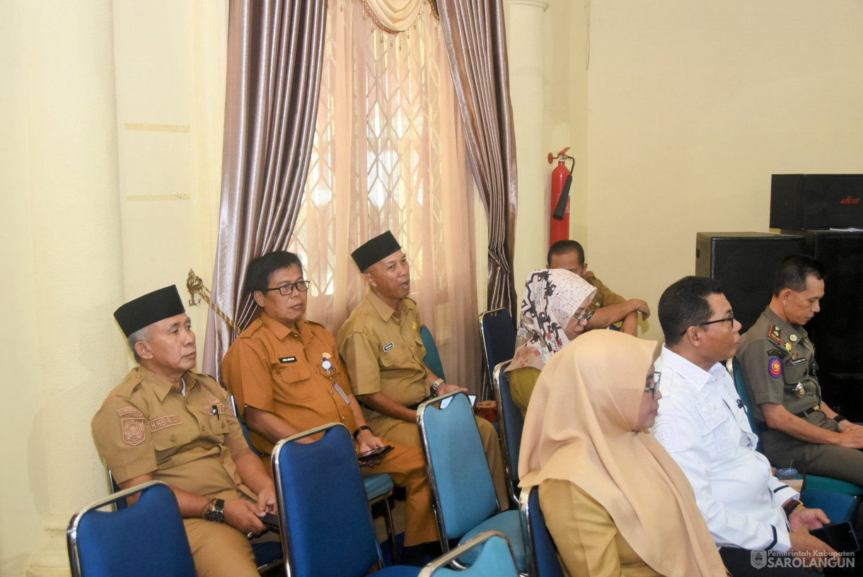 11 Agustus 2025 -&nbsp;Rapat Paripurna Tingkat I tahap 2 di Gedung DPRD Kabupaten Sarolangun