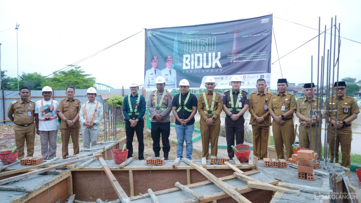 20 Oktober 2025&nbsp; Peletakan Batu Pertama Tugu Biduk
