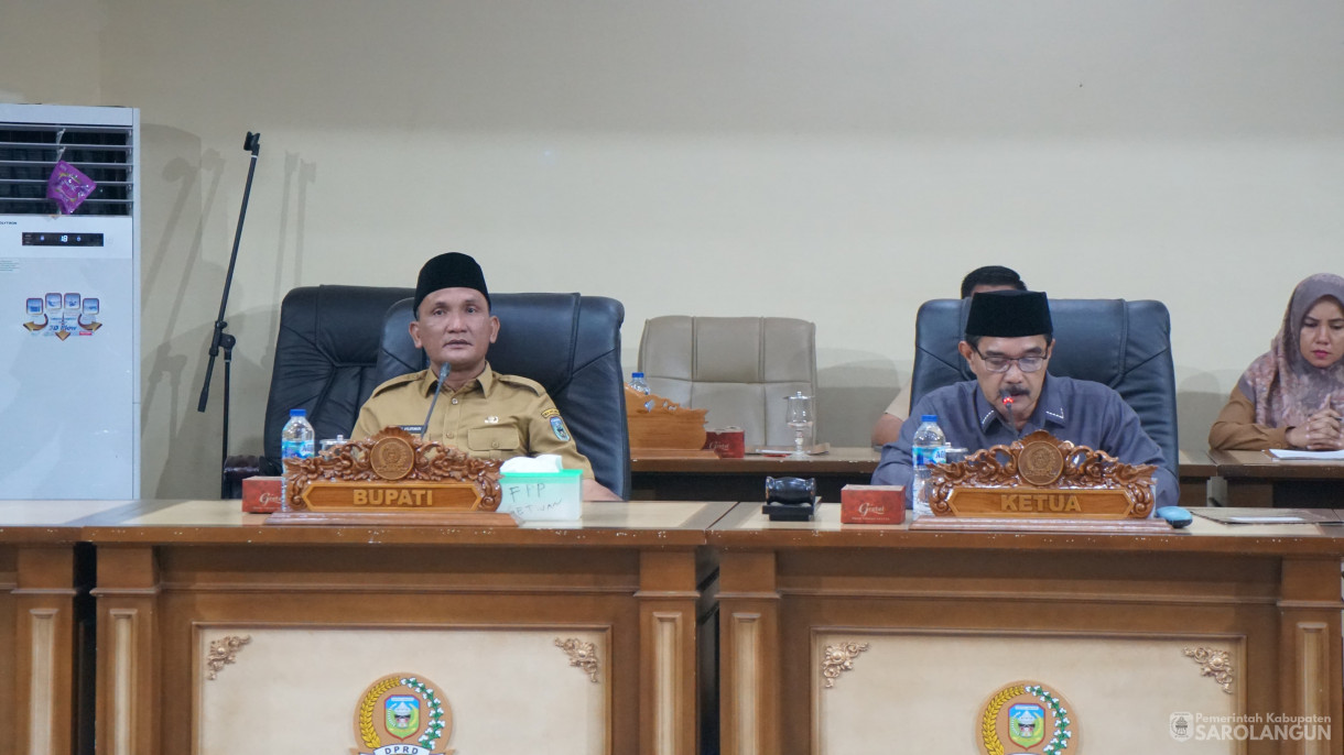 22 Juli 2025 - Kegiatan Rapat Paripurna Tingkat 1 Tahap 1