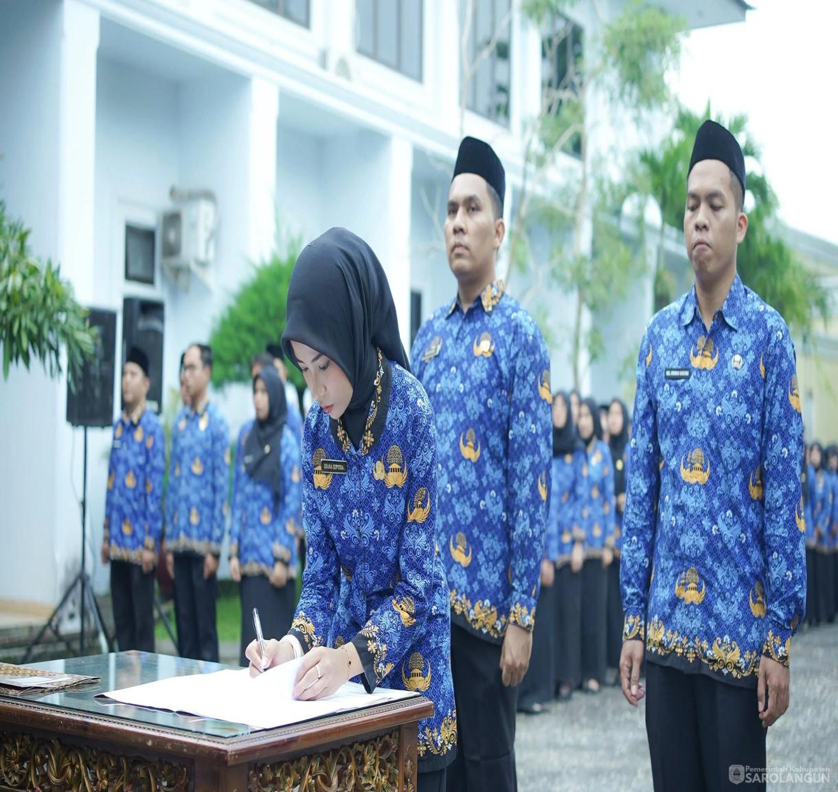 22 Juni 2026 Penyerahan Surat Keputusan PNS dan Pengambilan Sumpah PNS Formasi Tahun 2024 di Lingkungan Pemerintah Kabupaten Sarolangun