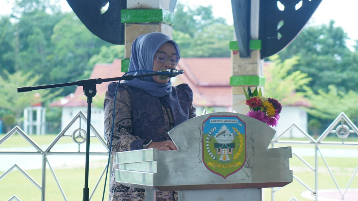 9 Oktober 2025&nbsp; Memperingatan Hari Batik Nasional Bertempat di lapangan gunung kembang kabupaten Sarolangun