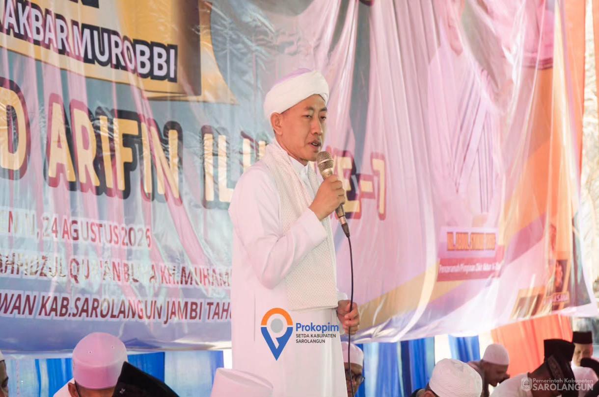 24 Agustus 2026 Haul Buya K.H Muhammad Salek dan K.H Muhammad Arifin Ilham di Ponpes Tahfizul Quran Desa Panegah Kecamatan Pelawan