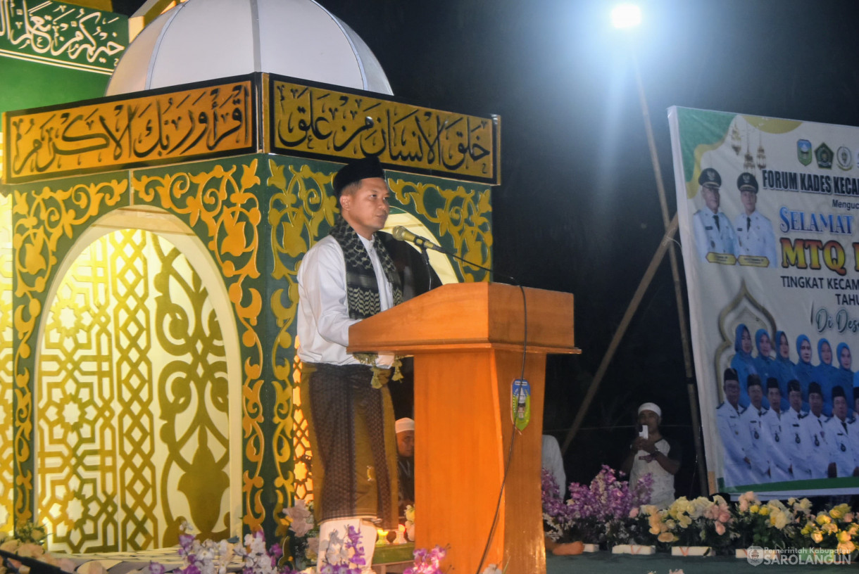 26 Mei 2025 - Pembukaan MTQ Tingkat Kecamatan Bathin VIII