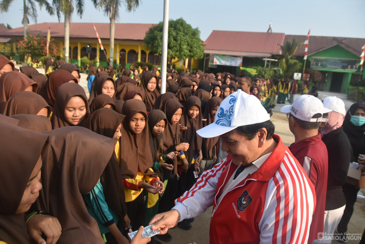 2 Agustus 2024 -&nbsp;Pemberian Tablet Tambah Darah Dan Launching Inovasi Daerah Pencegahan Stunting Jumet Drama Bertempat di MTSN Sarolangun