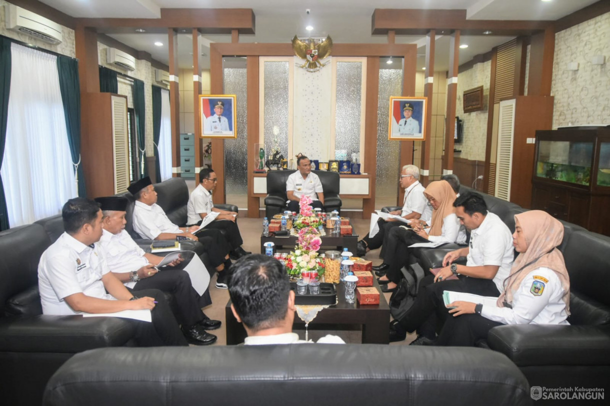 18 Juni 2025 - Rapat Pembahasan Pengangkatan dan Penyerahan SK PPPK Periode Pertama Formasi T.A 2024