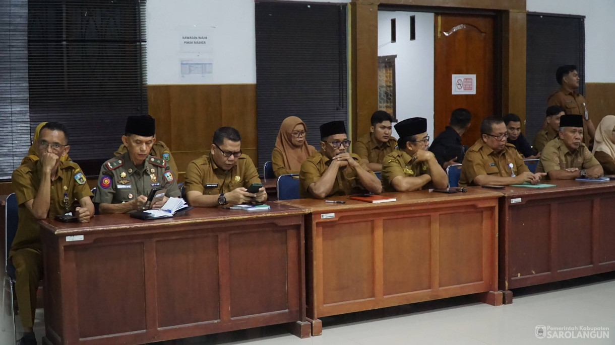 23 Februari 2026&nbsp;Pembukaan Forum Perangkat Daerah Tahun 2026 di Aula Kantor Bappeda Sarolangun