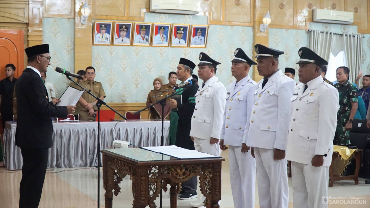 3 Maret 2026&nbsp;Pelantikan Pejabat Kepala Desa Antar Waktu Desa Jati Baru Mudo, Desa Petiduran Baru Kecamatan Mandiangin Timur, Desa Pulau Melako Kecamatan Bathin VIII dan Penjabat Kepala Desa Siliwangi Kecamatan Singkut