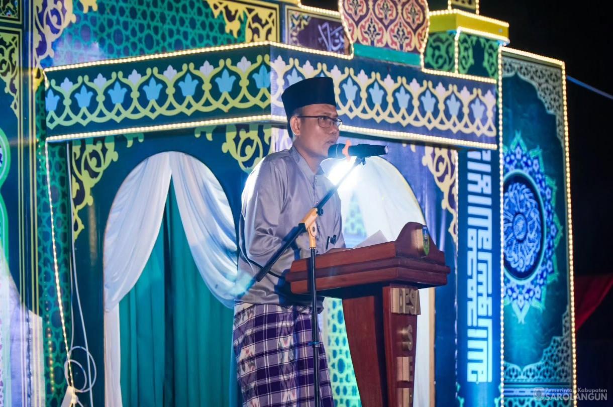 15 Juni 2026 Bupati Sarolangun membuka MTQ Tingkat Kecamatan Pauh di Desa Sepintun