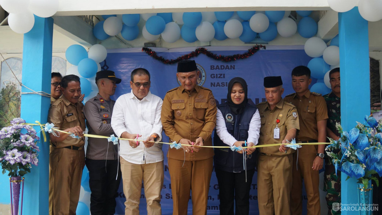 7 April 2026 Grand Opening SPPG Aurgading dan Monitoring Pemberian Makan Bergizi Gratis di SMPN 2 Sarolangun