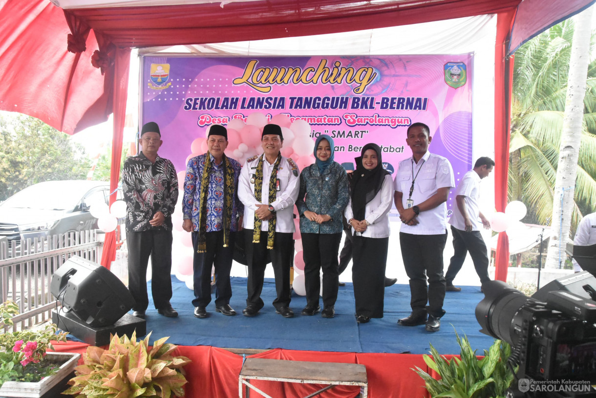 31 Juli 2024 - Launching Sekolah Lansia, Bertempat di Kantor Desa Bernai