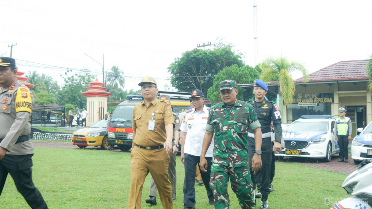 2 Februari 2026&nbsp; Apel Gelar Pasukan Operasi Kepolisian Dengan Sandi Keselamatan Tahun 2026