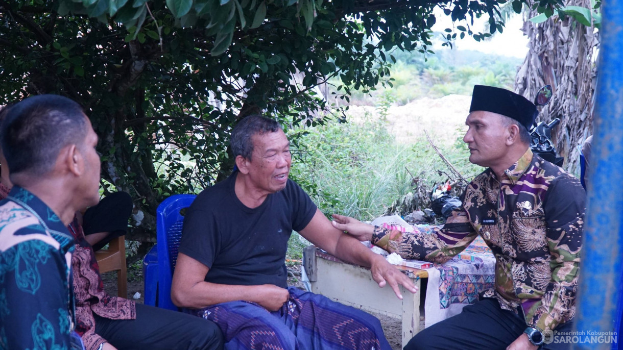 22 Januari 2026 Penyerahan Santunan kepada Keluarga Korban Tanah Longsor di Dusun Mengkadai, Desa Temenggung, Kecamatan Limun