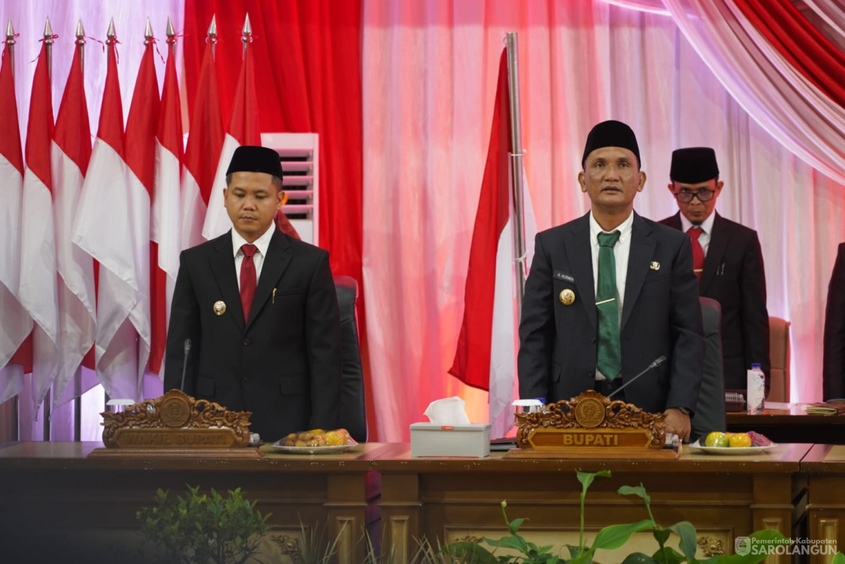 15 Agustus 2025 -&nbsp;Mendengarkan dan Menyaksikan Sidang Tahunan MPR RI Dan Pidato Kenegaraan Presidan RI Dalam Rangka HUT KE 80 Kemerdekaan RI Dalam Sidang Bersama DPR DPD RI