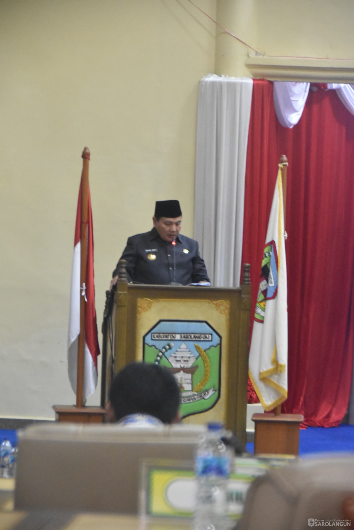 16 Agustus 2024 -&nbsp;Rapat Paripurna Tingkat I Tahap 3, Bertempat di Gedung DPRD Kabupaten Sarolangun
