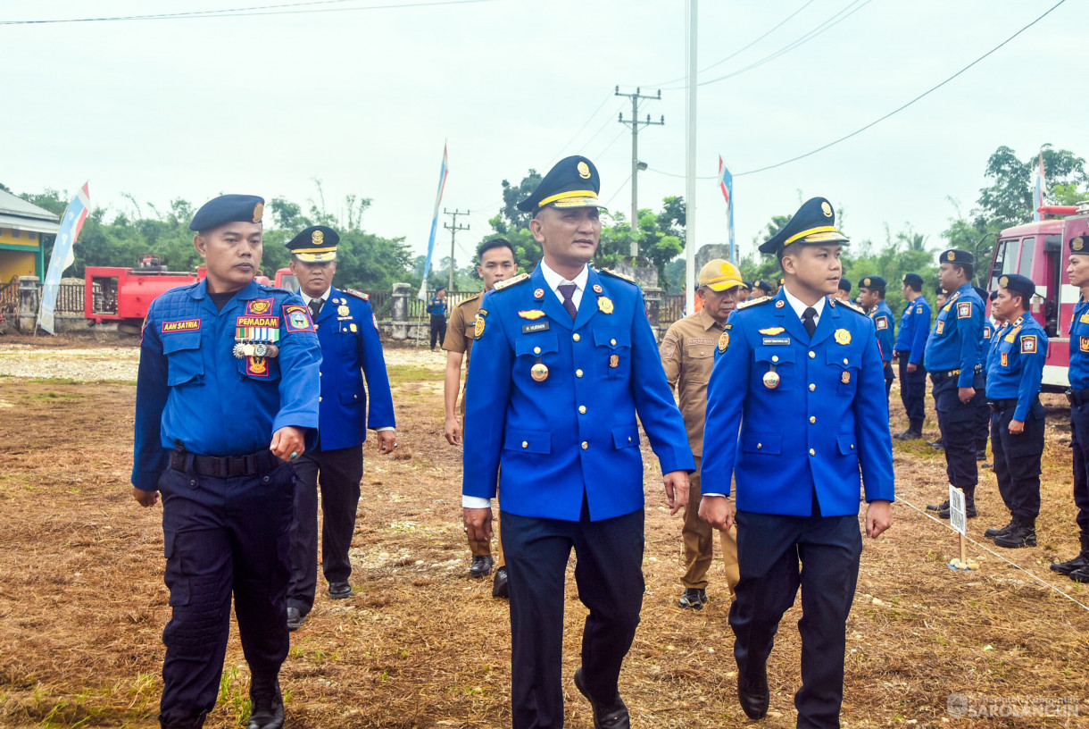 21 April 2025 -&nbsp;Apel Peringatan HUT Damkar Ke 106 Tingkat Kabupaten Sarolangun