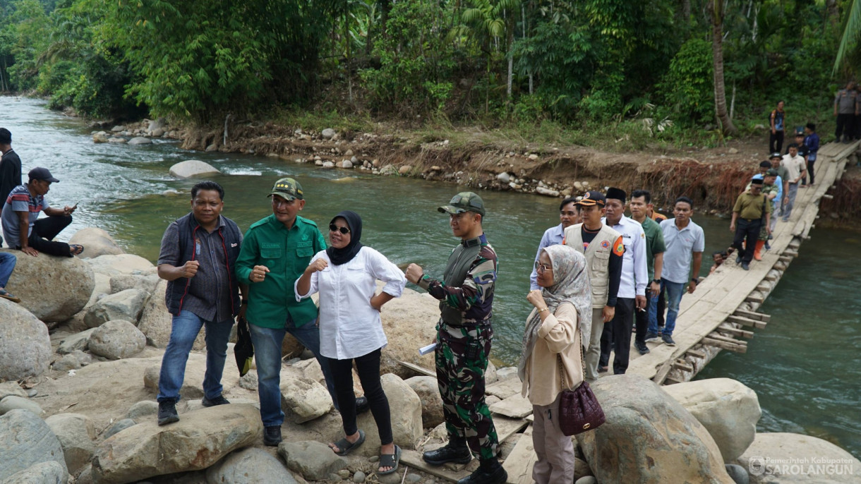 9 Mei 2026 Peninjauan Jembatan Rusak di Desa Bukit Berantai, Desa Simpang Narso dan Desa Rantau Panjang Kecamatan Batang Asai