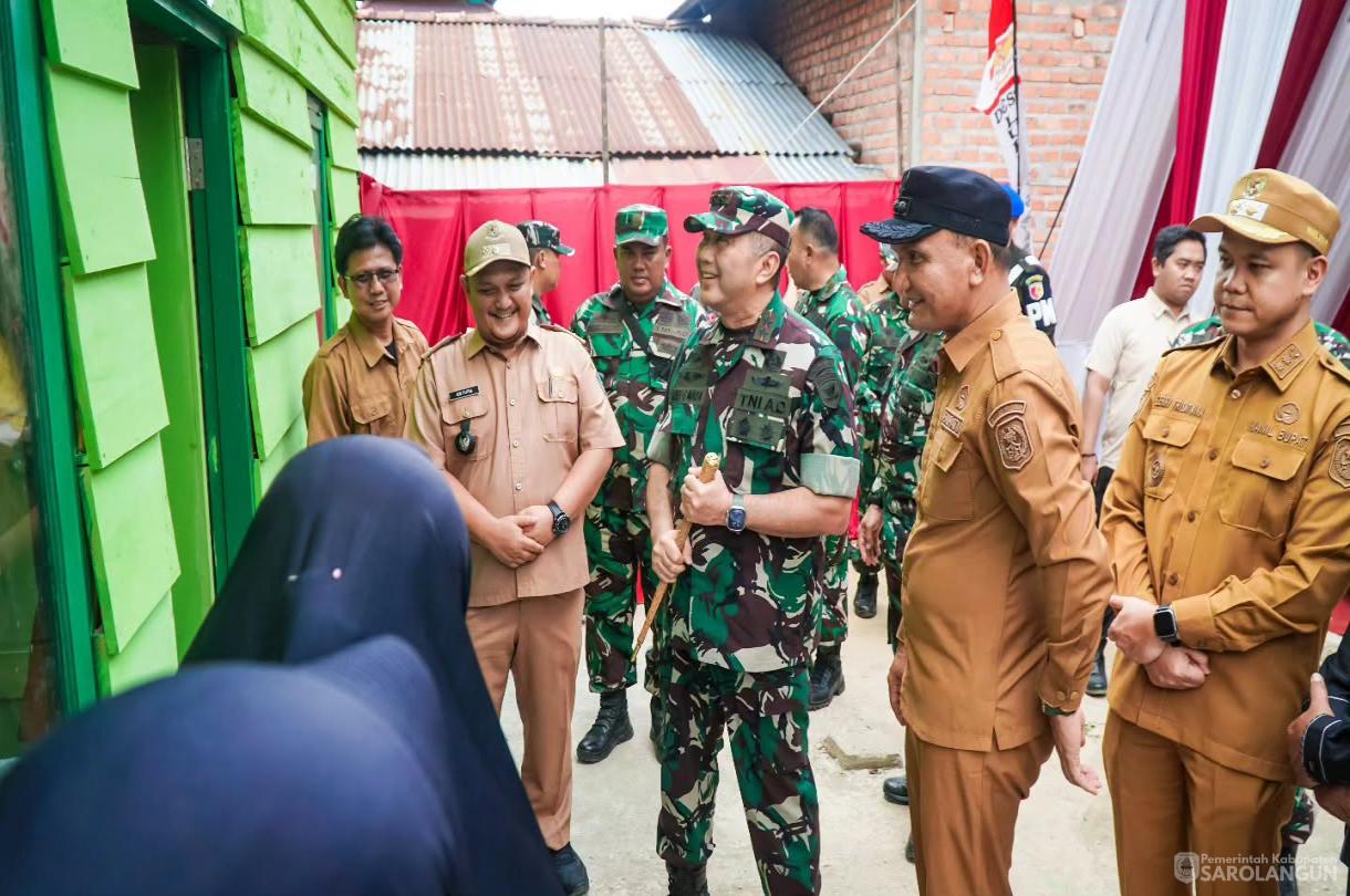 27 Juli 2026 Pemberian Paket Sembako dan Peninjauan&nbsp; Program Renovasi Rumah Tidak Layak Huni Bapak di Desa Lubuk Sayak Kecamatan Pelawan