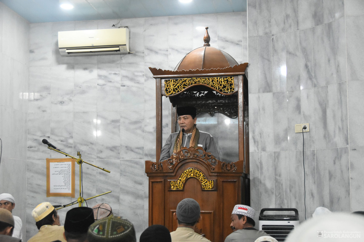 29 Maret 2024 - Safari Ramadhan Dan Penyerahan Bantuan Baznas Di Masjid Taqwa Muhammadiyah Kelurahan Pasar Sarolangun