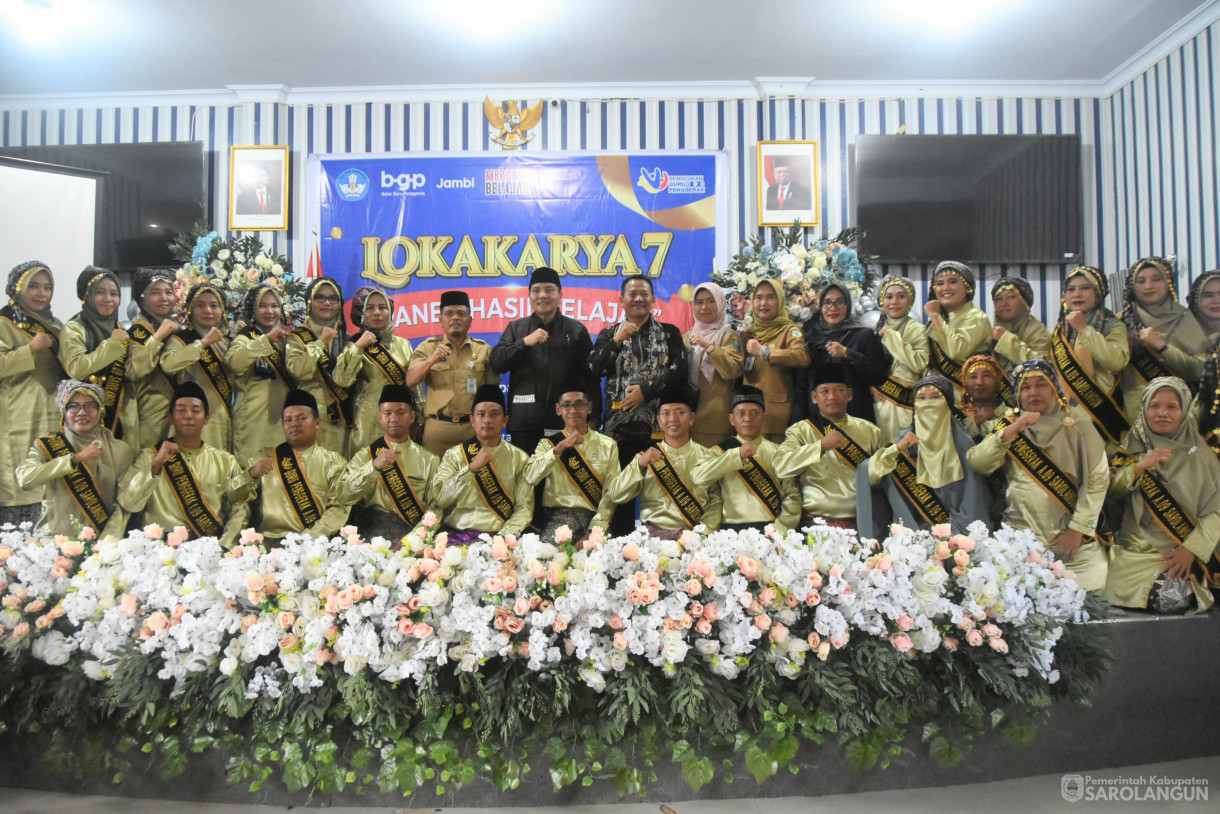 30 April 2024 - Launching Lokakarya 7 Panen Hasil Belajar Di Aula Dinas Pendidikan Sarolangun