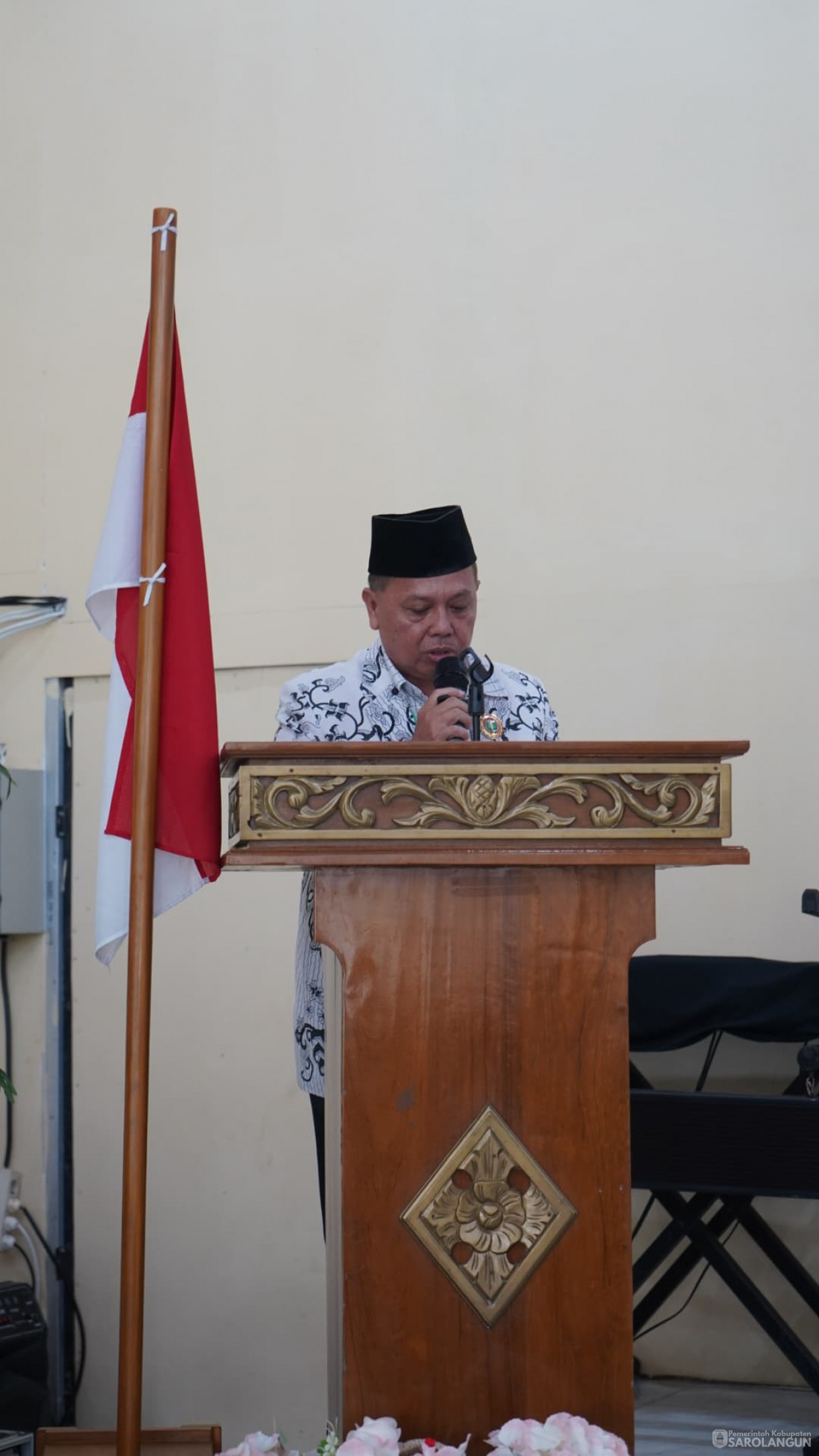 19 Juni 2025 -&nbsp;Membuka kegiatan Konfrensi Kabupaten PGRI Kabupaten Sarolangun masa Bakti XXIII Periode 2025 sd 2030