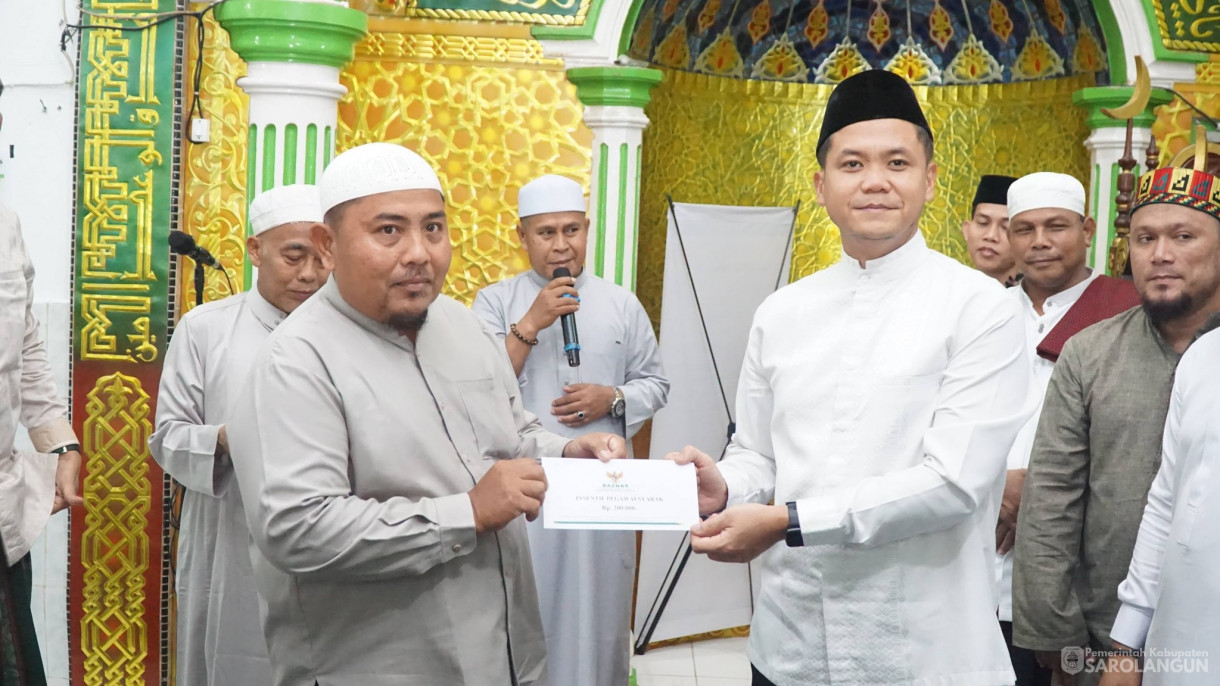 3 Maret 2026&nbsp;Sholat Tarawih Bersama dan Penyerahan Santunan di Masjid Baiturrahman Sri Pelayang
