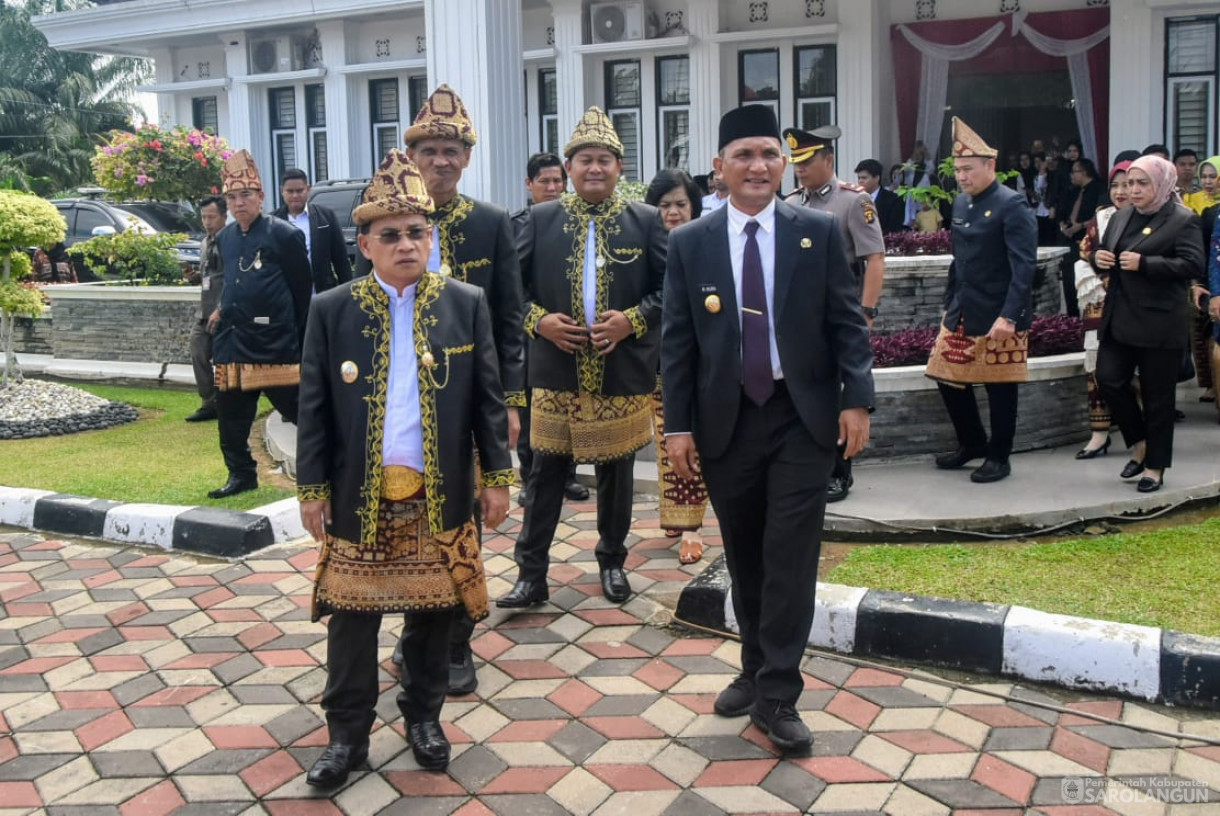23 Juni 2025 - Menghadiri Rapat Paripurna HUT Kabupaten Musi Rawas Utara