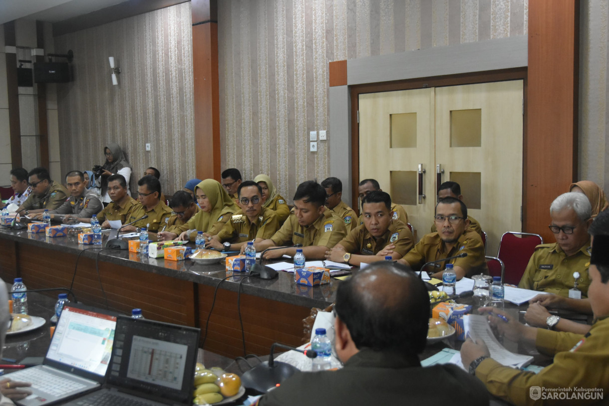 9 Juli 2024 -&nbsp;Rapat Persiapan Penyelenggaraan Kabupaten Kota Sehat, Bertempat di Ruang Pola Utama Kantor Bupati Sarolangun