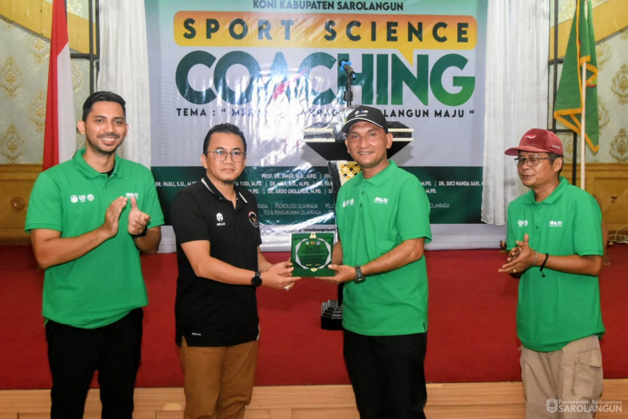 9 September 2025 Sport Science Coaching dengan Tema Meramu Sarolangun Maju