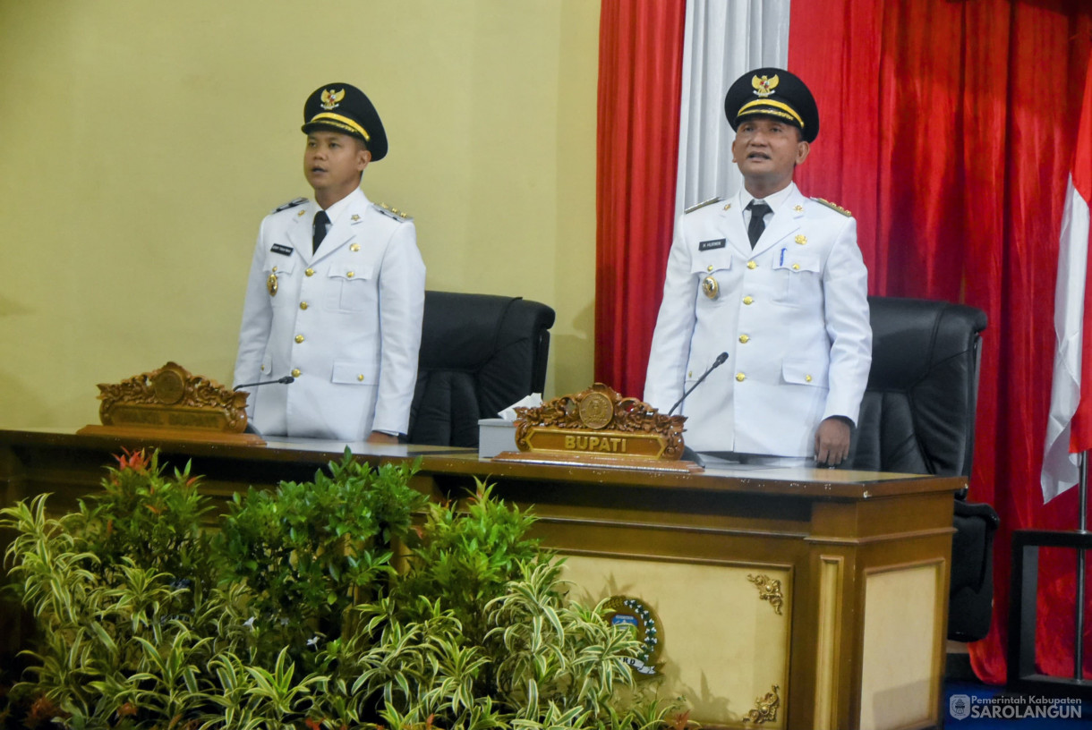 4 Maret 2025 -&nbsp;Rapat Paripurna Penyampaian Sambutan Bupati Sarolangun Periode 2025 sd 2030, Bertempat di Gedung DPRD Sarolangun