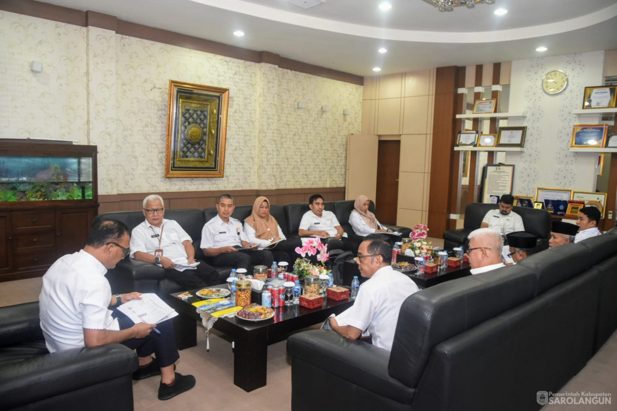 18 Juni 2025 - Rapat Pembahasan Pengangkatan dan Penyerahan SK PPPK Periode Pertama Formasi T.A 2024