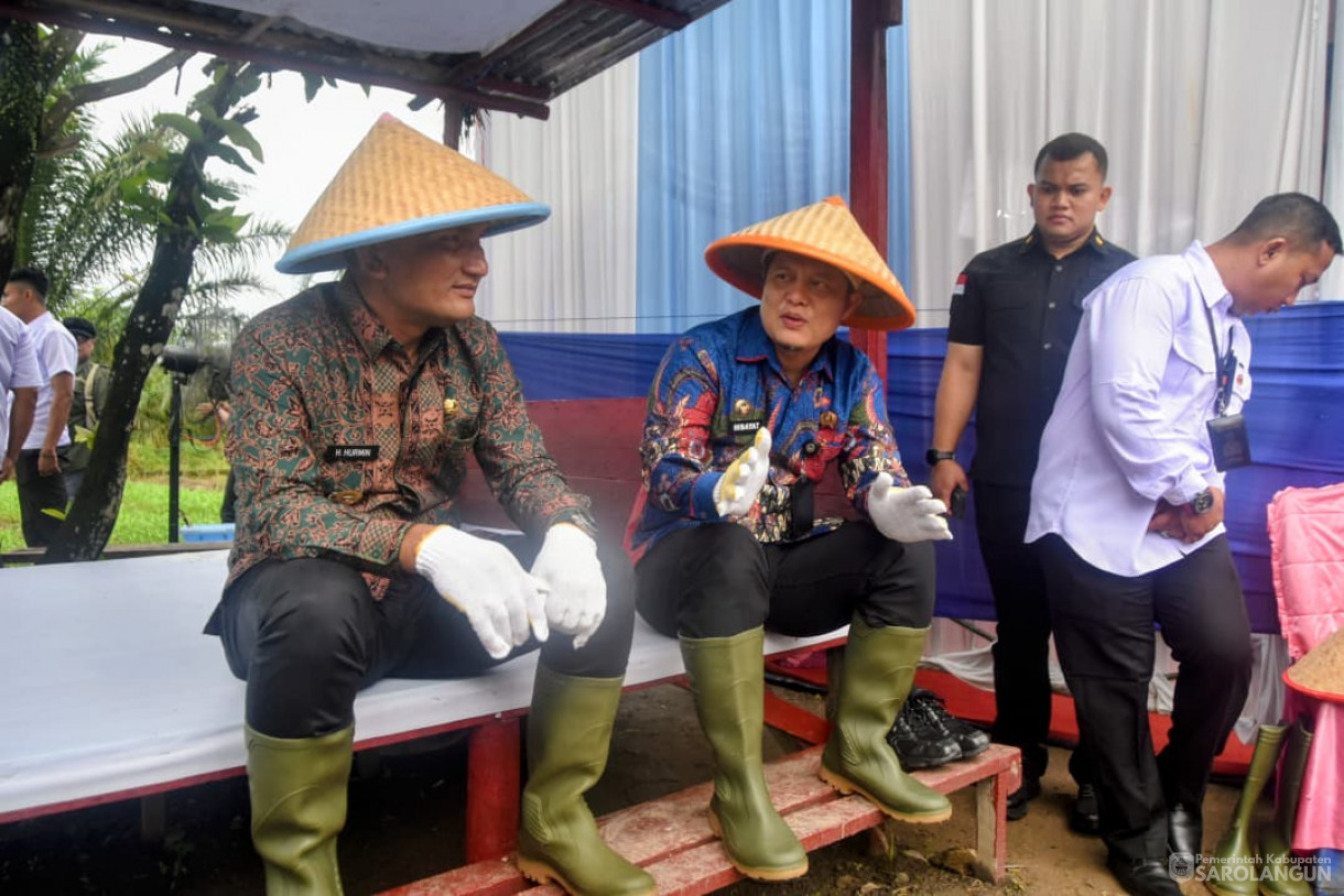 2 Oktober 2025 Penandatanganan Nota Kesepahaman Antara Kantor Wilayah Direktorat Jenderal Permasyarakatan Jambi dengan Pemerintah Kabupaten Sarolangun sekaligus Peresmian Sarana Asimilasi dan Edukasi WBP dan Panen Bidang Perkebunan dan Perikanan di Lap