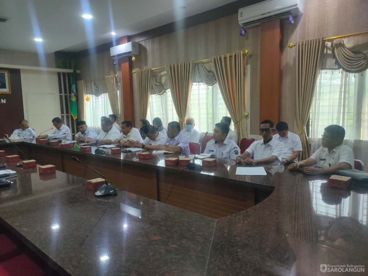 15 Oktober 2025 Entry Meeting dengan BPK RI Perwakilan Provinsi Jambi di Ruang Pola Utama Kantor Bupati Sarolangun