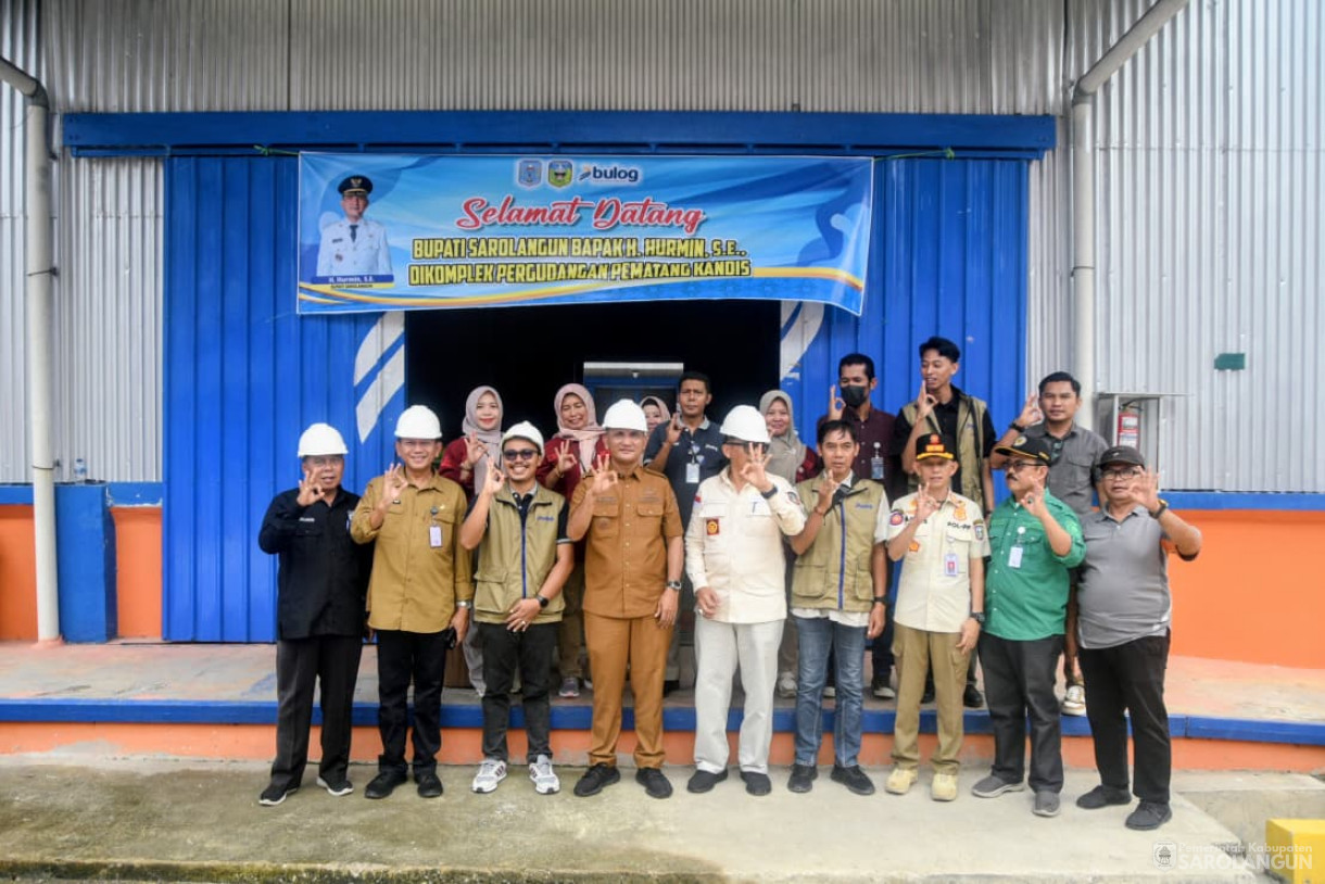 Monitoring Cadangan Beras di Bulog Merangin Dalam Rangka Menghadapi Natal Tahun 2025 dan Tahun Baru 2026