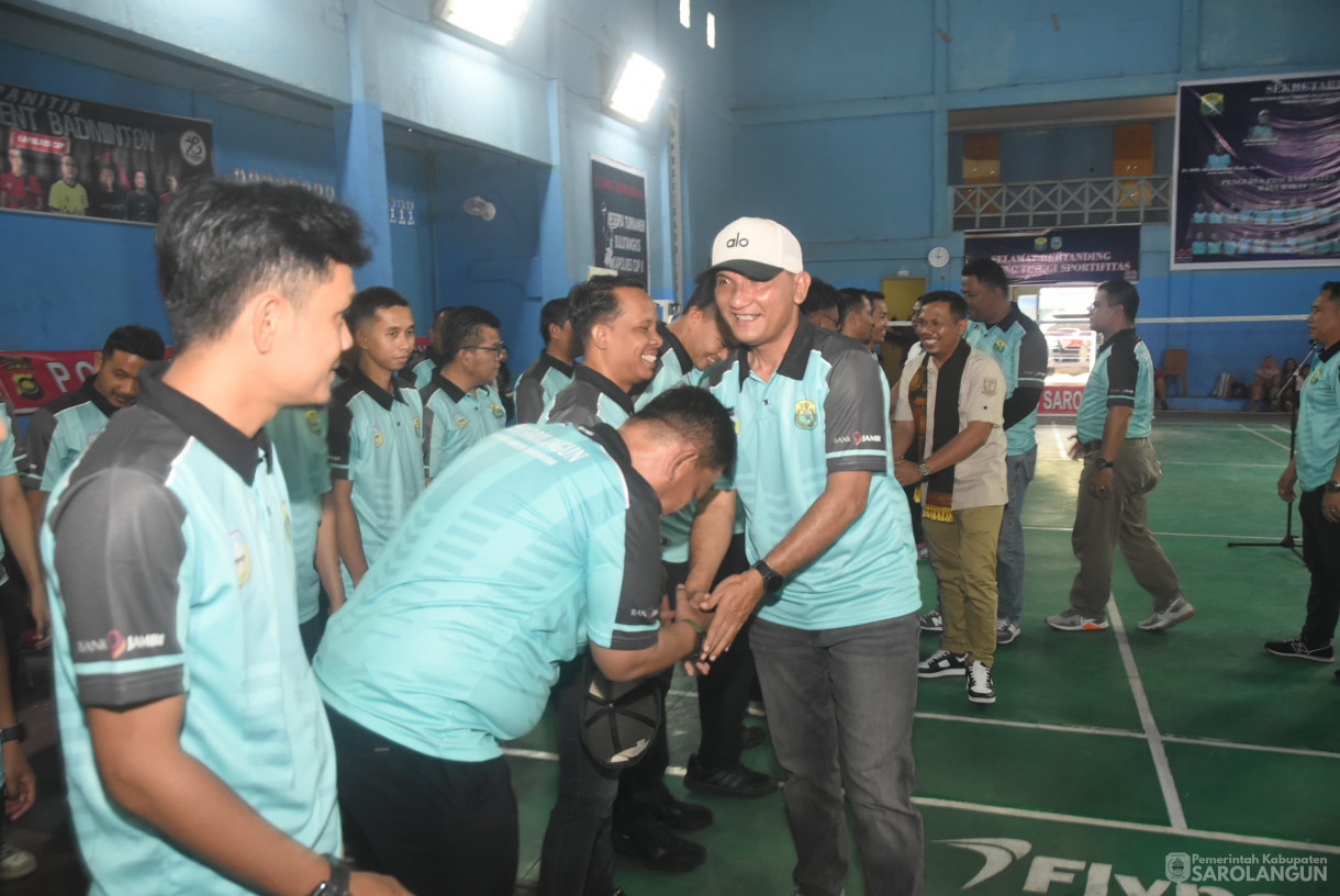 26 Juli 2025 - Pembukaan Turnamen PBSI Cup Tahun 2025 dan Pengukuhan Pengurus PBSI Sarolangun di Hall Pemda Sarolangun
