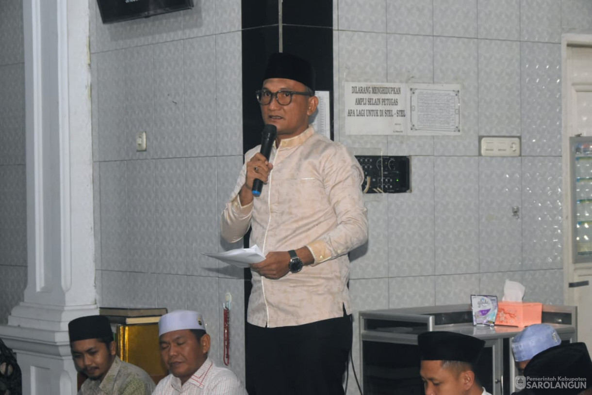 2 September 2025 Pembukaan Training Centre Tahap 1 Musabaqoh Tilawatil Quran Tingkat Provinsi Jambi Ke 54 Tahun 2025 di Masjid Nurul Falah Sarolangun
