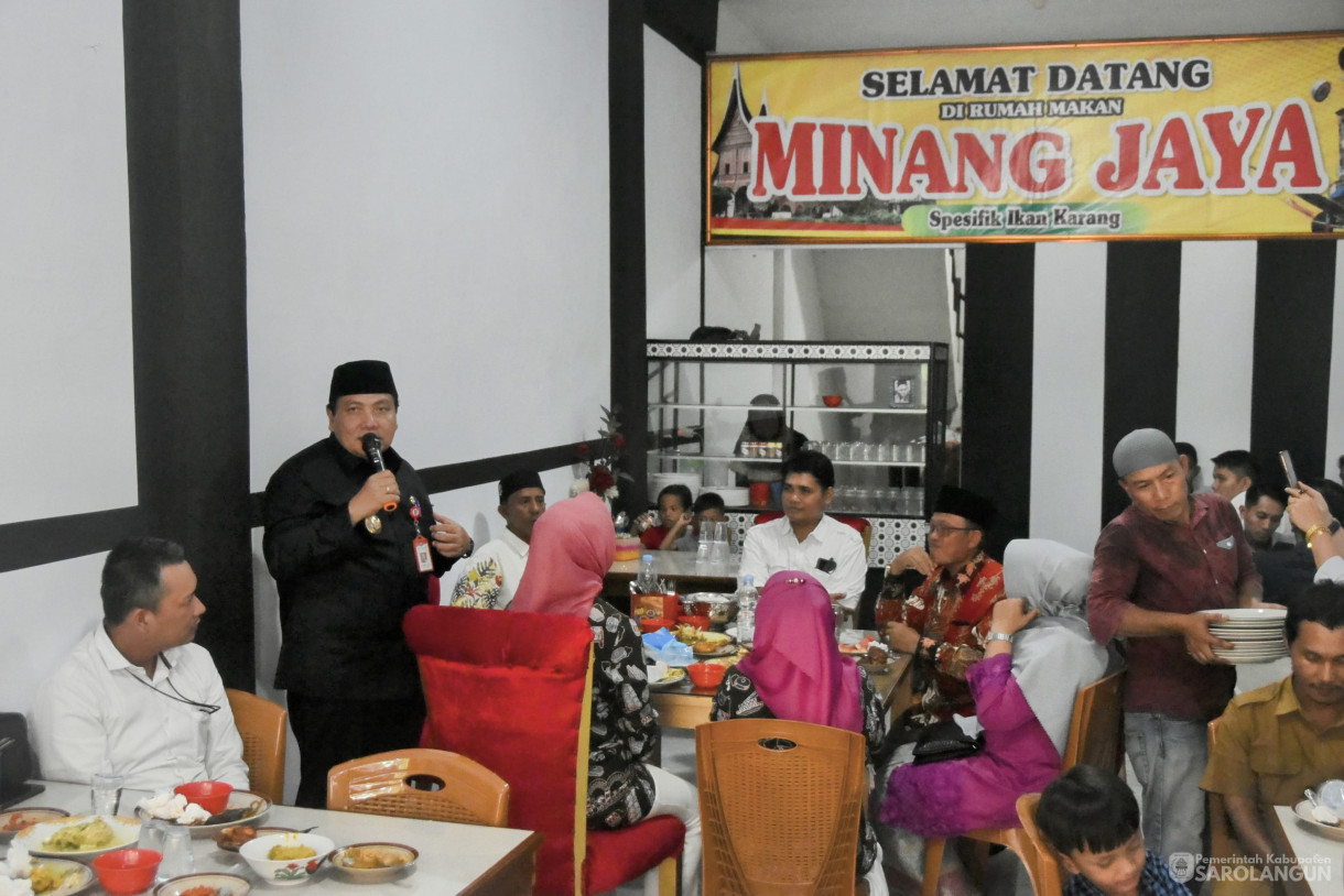 24 Juni 2024 - Pembukaan Rumah Makan Minang Jaya, Bertempat di Simpang Kantor Bupati Dusun Sri Pelayang