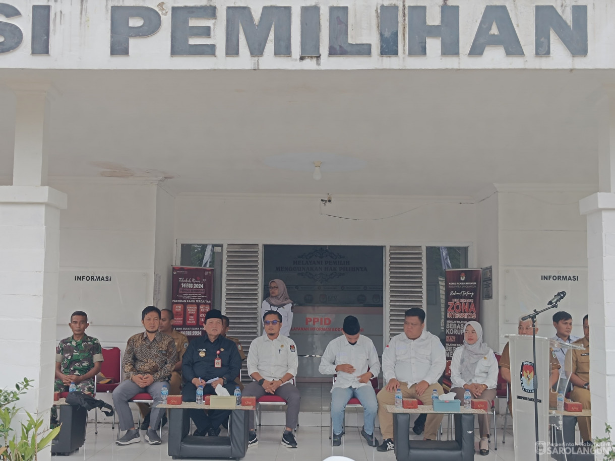 24 Juni 2024 - Apel Coklit, Pencocokan dan Penelitian Pilkada Serentak Tahun 2024, Bertempat di Kantor KPU Sarolangun