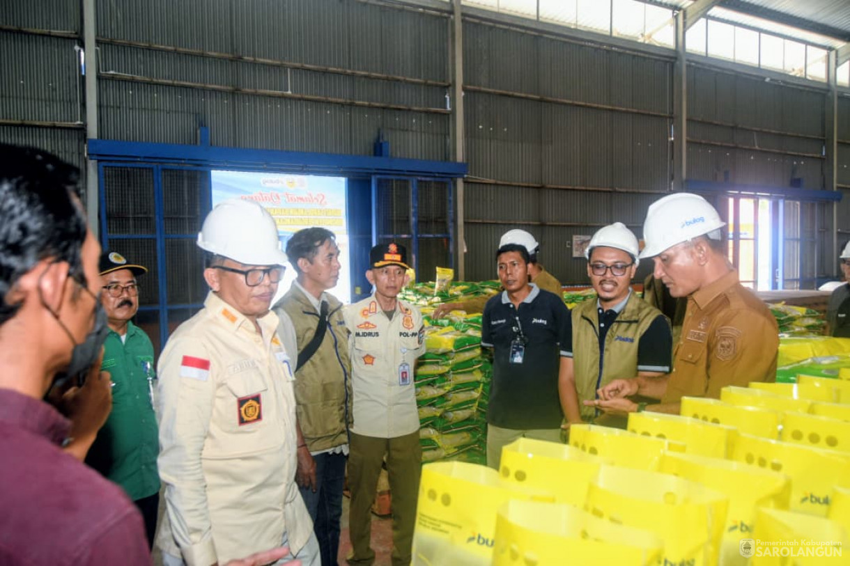 Monitoring Cadangan Beras di Bulog Merangin Dalam Rangka Menghadapi Natal Tahun 2025 dan Tahun Baru 2026