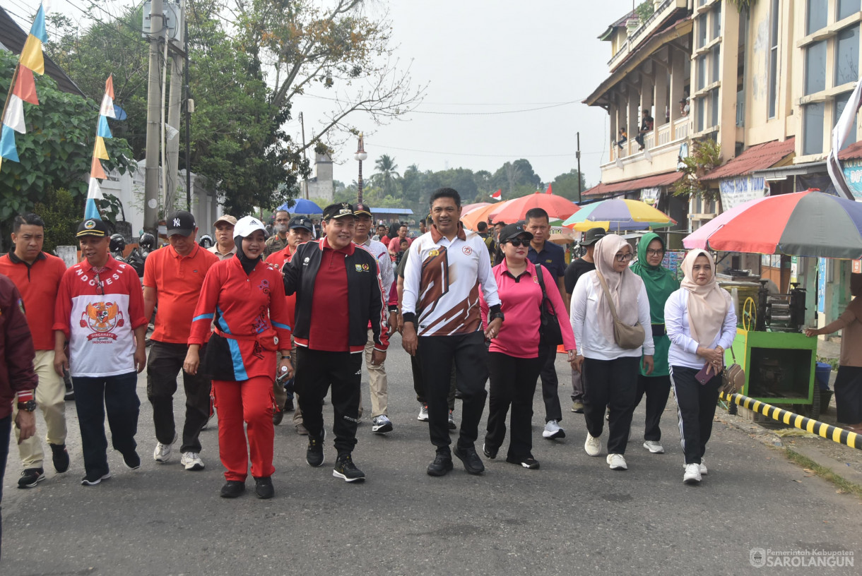 18 Agustus 2024 -&nbsp;Pawai Karnaval Memperingati HUT RI Ke 79, Bertempat di Depan Rumah Dinas Bupati Sarolangun