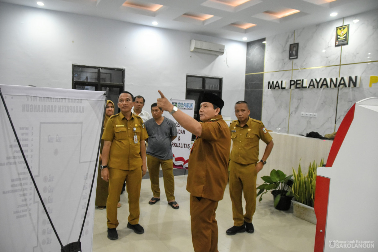 8 Januari 2024 - Meninjau Pembangunan Mal Pelayanan Publik Kabupaten Sarolangun