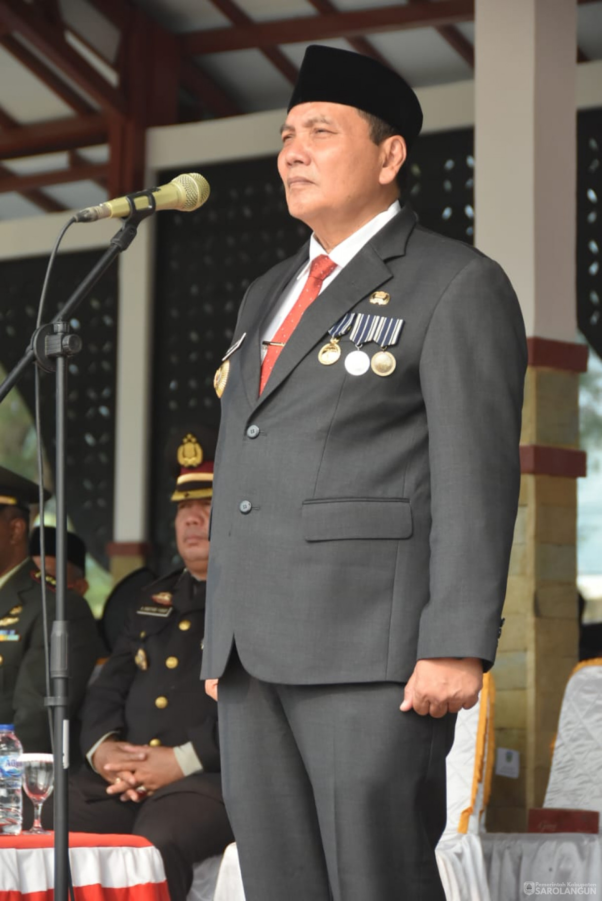 1 Oktober 2023 - Penjabat Bupati Sarolangun Memimpin Upacara Memperingati Hari Kesaktian Pancasila di Lapangan Gunung Kembang Sarolangun