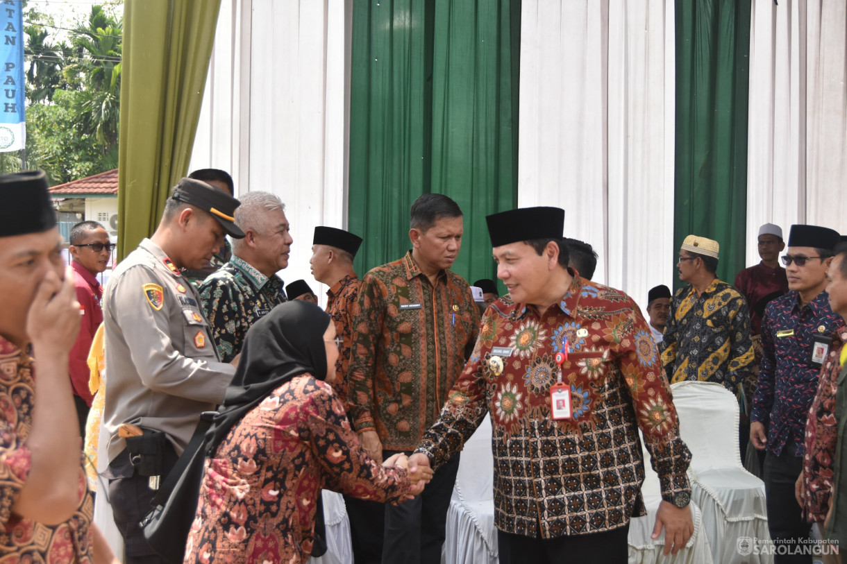 18 April 2024 - Halal Bi Halal Pemerintah Kecamatan Pauh, Forkopimcam, Kades, Tokoh Masyarakat Dengan PT. Seleraya Merangin Dua