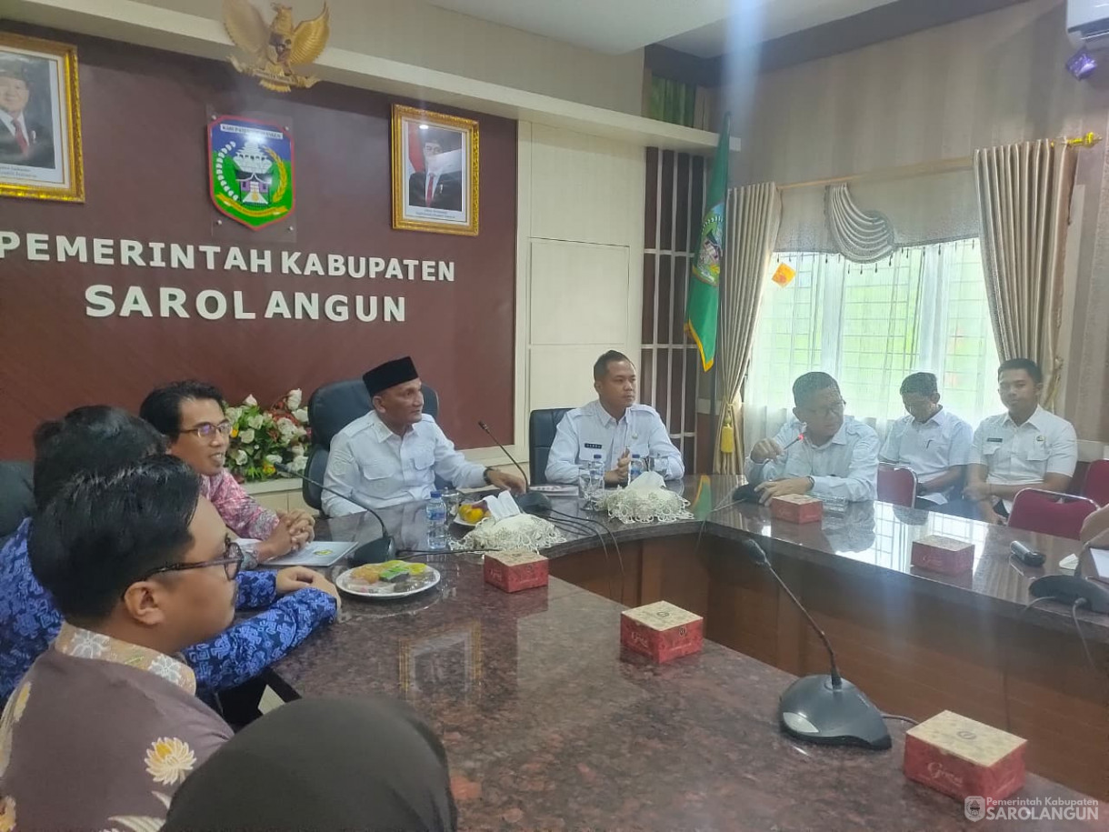 15 Oktober 2025 Entry Meeting dengan BPK RI Perwakilan Provinsi Jambi di Ruang Pola Utama Kantor Bupati Sarolangun