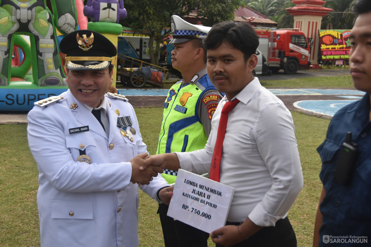1 Juli 2024 -&nbsp;Ops Upacara Bhayangkara ke 78 Tahun 2024, Bertempat di Lapangan Polres Sarolangun