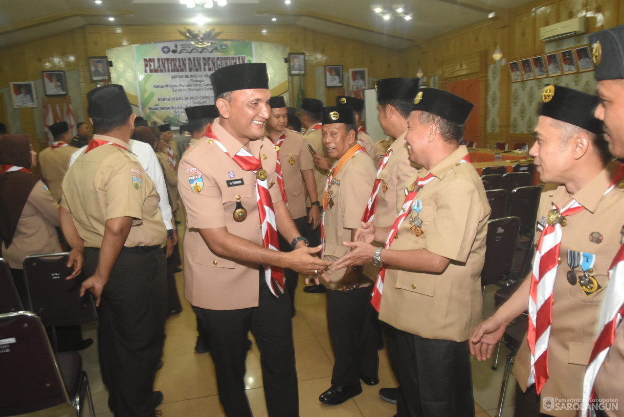 9 Juli 2025 -&nbsp;Pelantikan Ketua Majelis Pembimbing Cabang dan Wakil Ketua Majelis Cabang Gerakan Pramuka Sarolangun