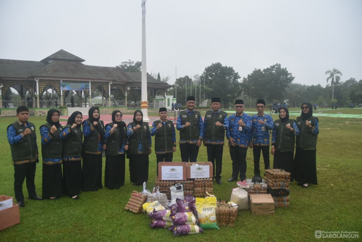 17 November 2025&nbsp; Apel Gabungan Sekaligus Praktek SERUT 17 PENTING di Lingkungan Pemerintah Kabupaten Sarolangun