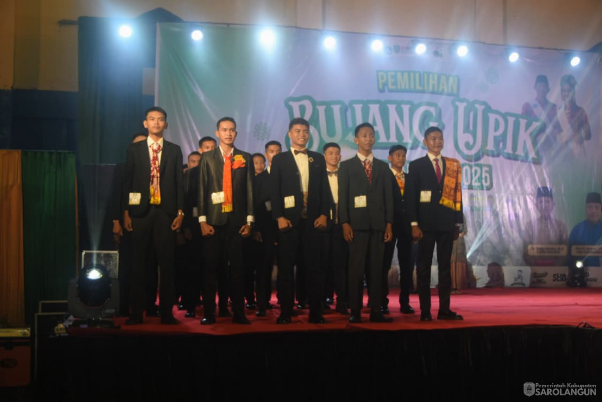 6 Oktober 2025 Pemilihan Bujang Upik Sarolangun 2025 di Lapangan Tenis Indoor KONI Sarolangun