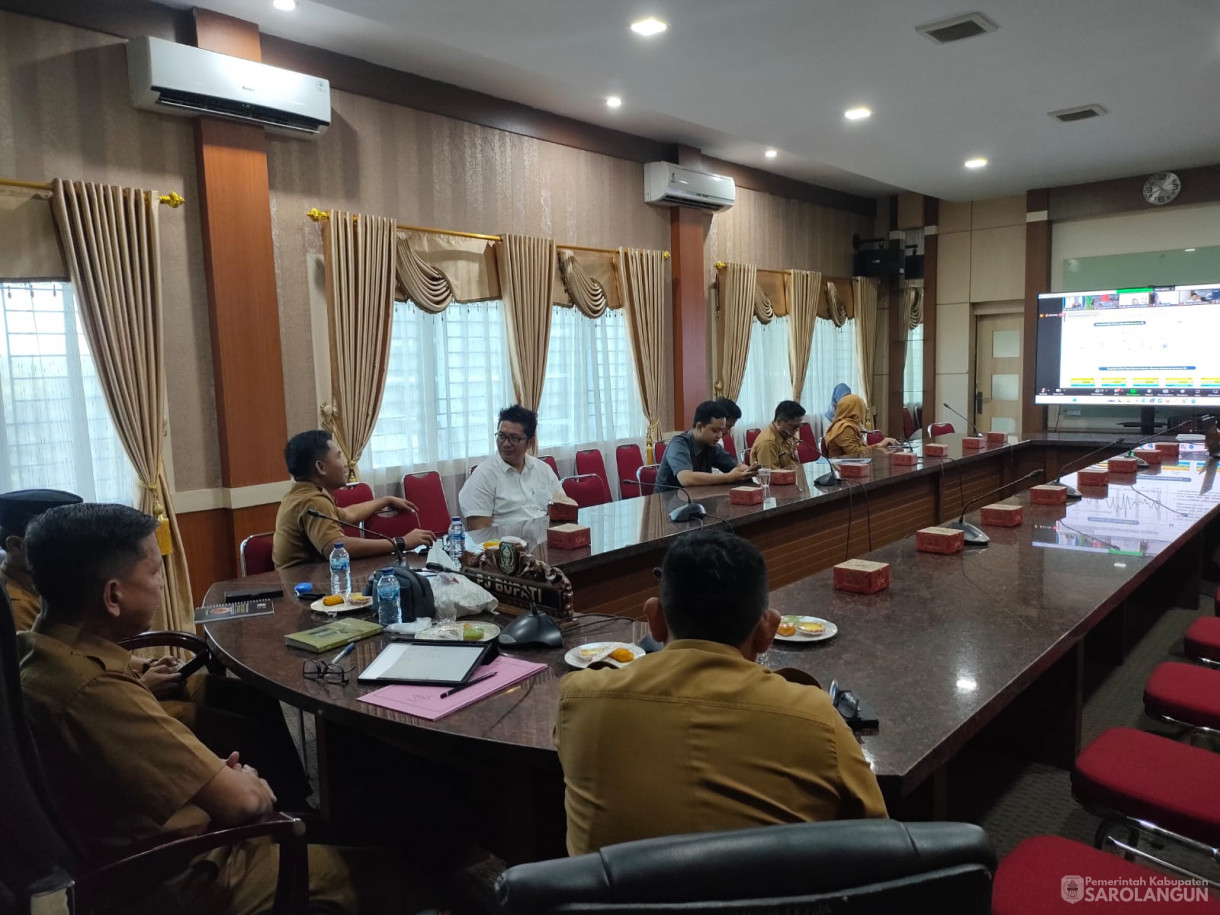 13 Mei 2024 -&nbsp;Rapat Zoom Meeting INFLASI Bersama Mendagri di Jakarta